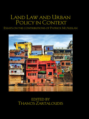 cover image of Land Law and Urban Policy in Context